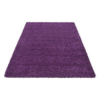 Hoogpolig karpet Fair 4000/AY Lila