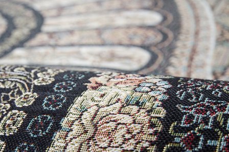 Iraanse vloerkleden en karpetten Bagir Zwart