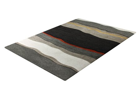 Bruin modern tapijt  Alor 1506