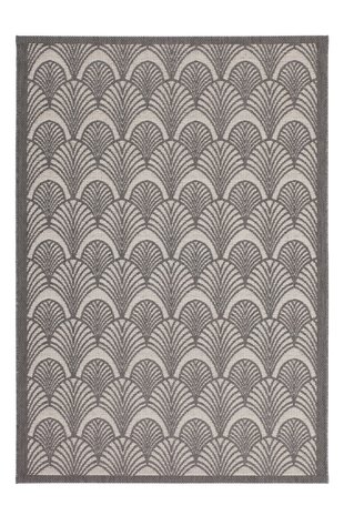 Vintage tapijt Elba grijs