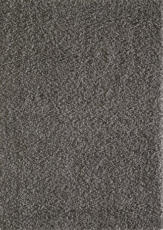 Grijs hoogpolig vloerkleed of karpet Seram 1300