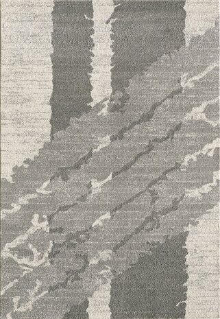 Grijze moderne vloerkleden en karpetten Bisa 1704 